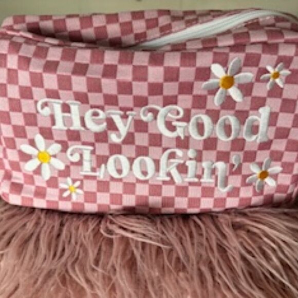 Totalee Gift Handbags - NWT Hey Good Lookin' Checkered Bag